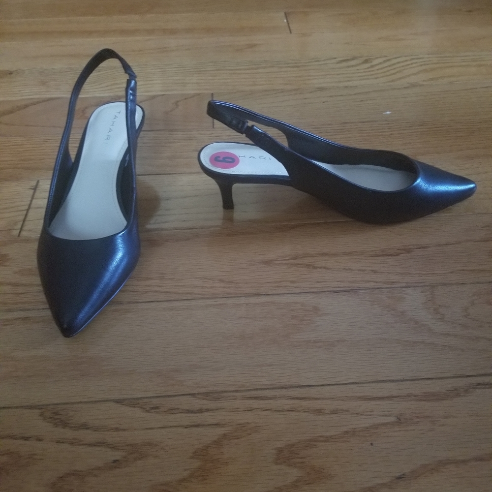 Tahari Black Heels